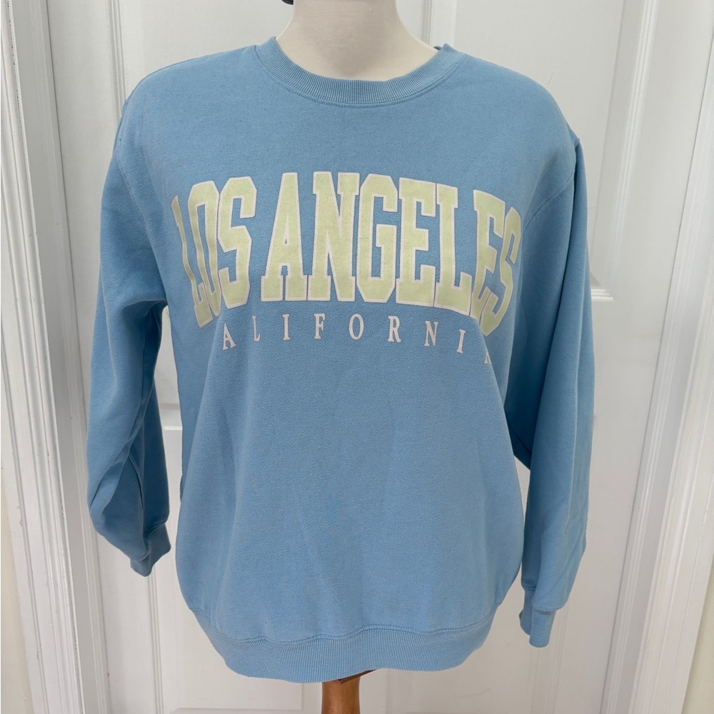 Aero Los Angeles California Blue Women's Sweatshirt